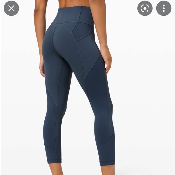 slate blue lululemon leggings